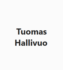 Tuomas Hallivuo info